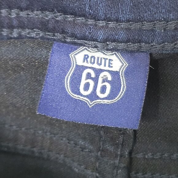 Route 66 Womens Size S Blue Solid Pull On Skinny Jegging Jeans - Picture 6 of 11